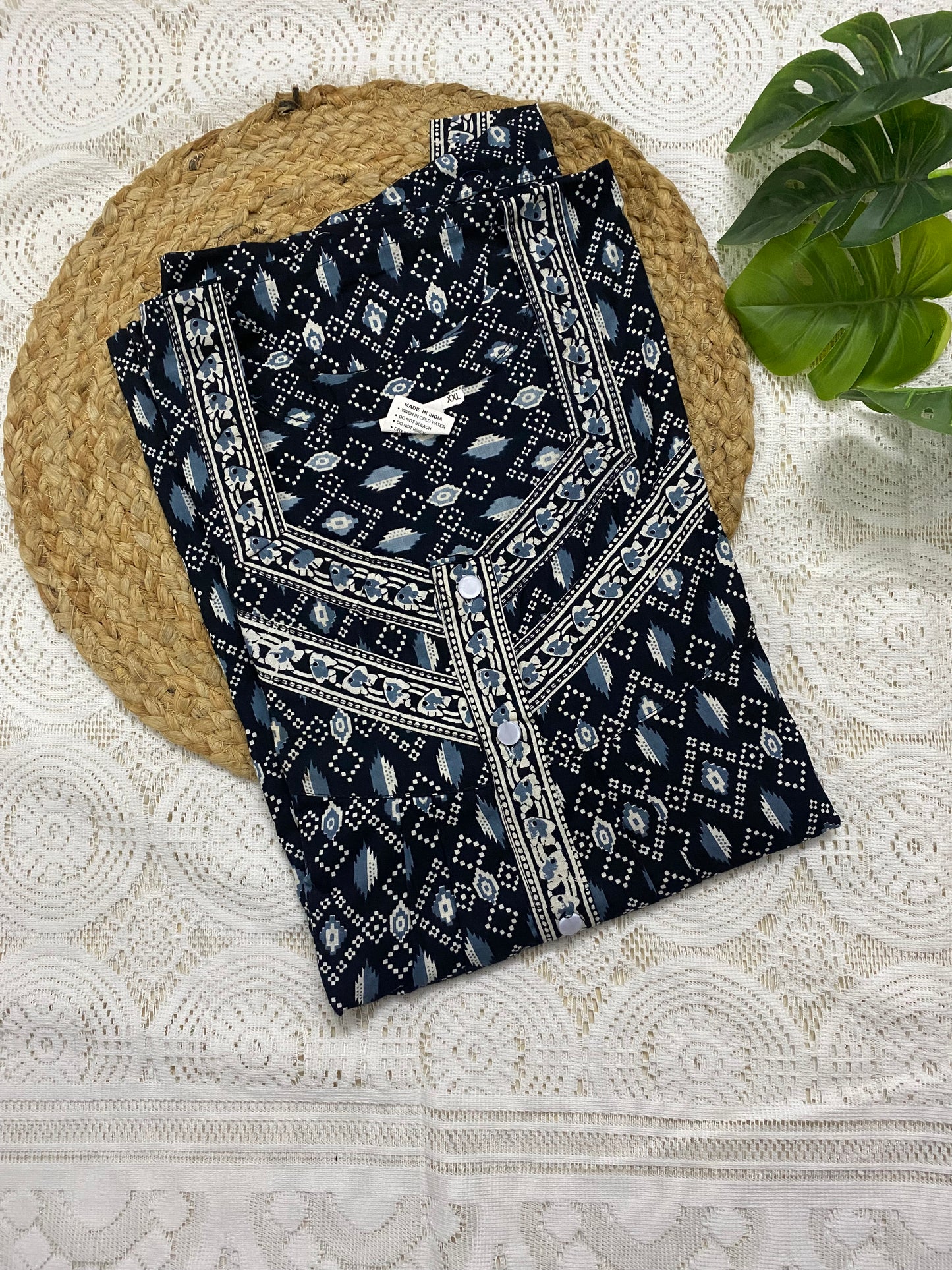 Big size cotton nighty