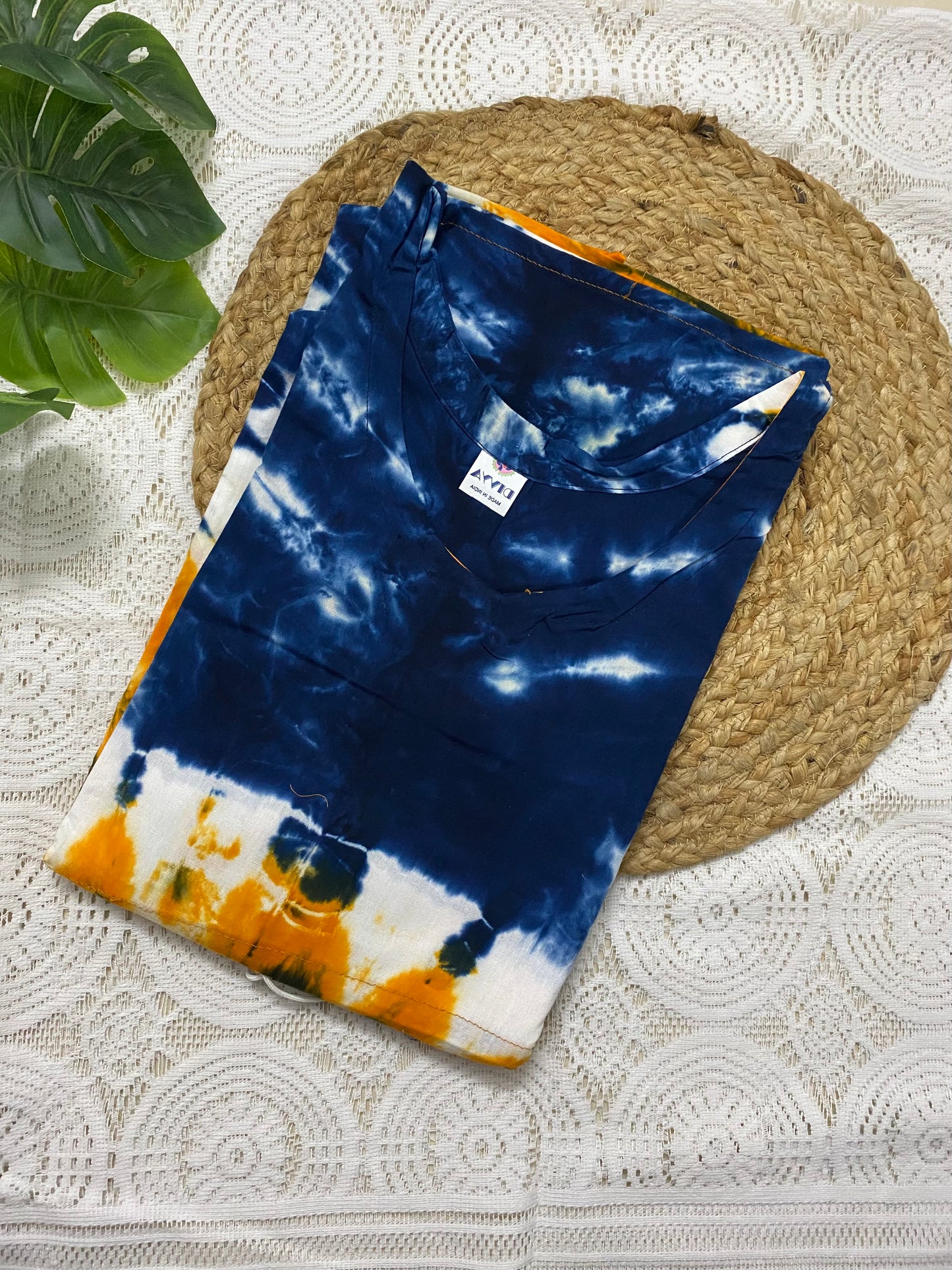 Shibori Kaftan Nighty