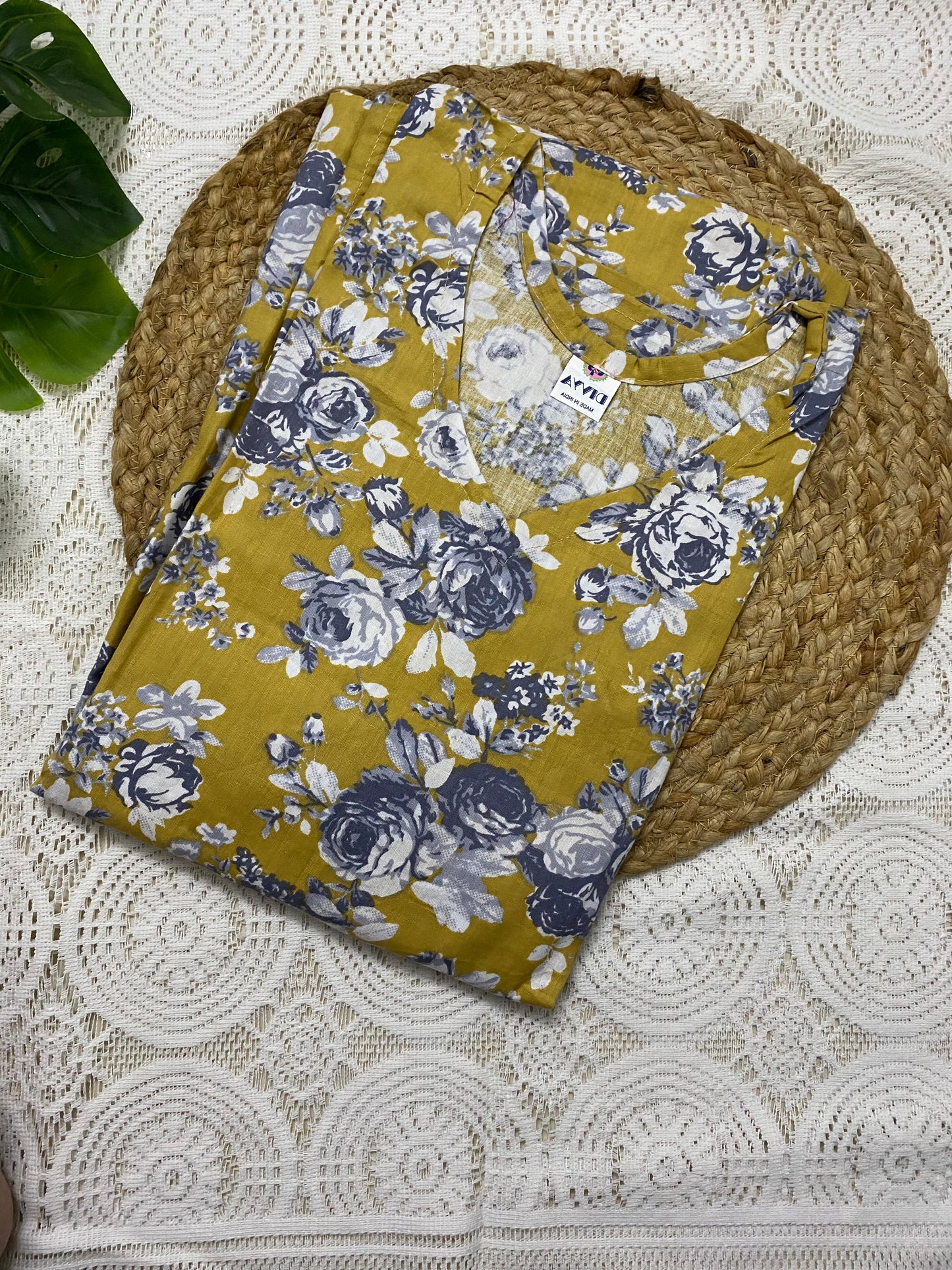 Floral Kaftan Nighty