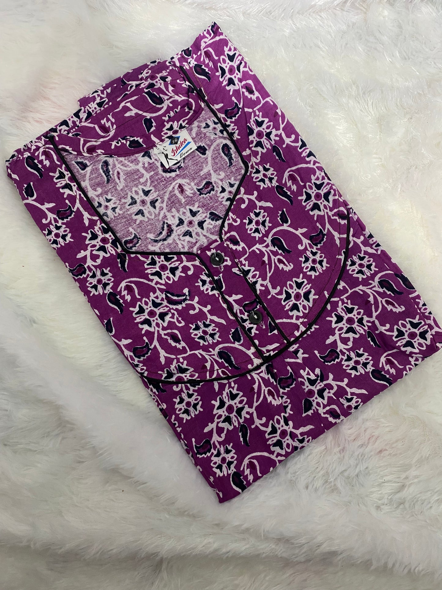 Printed Cotton Nighty