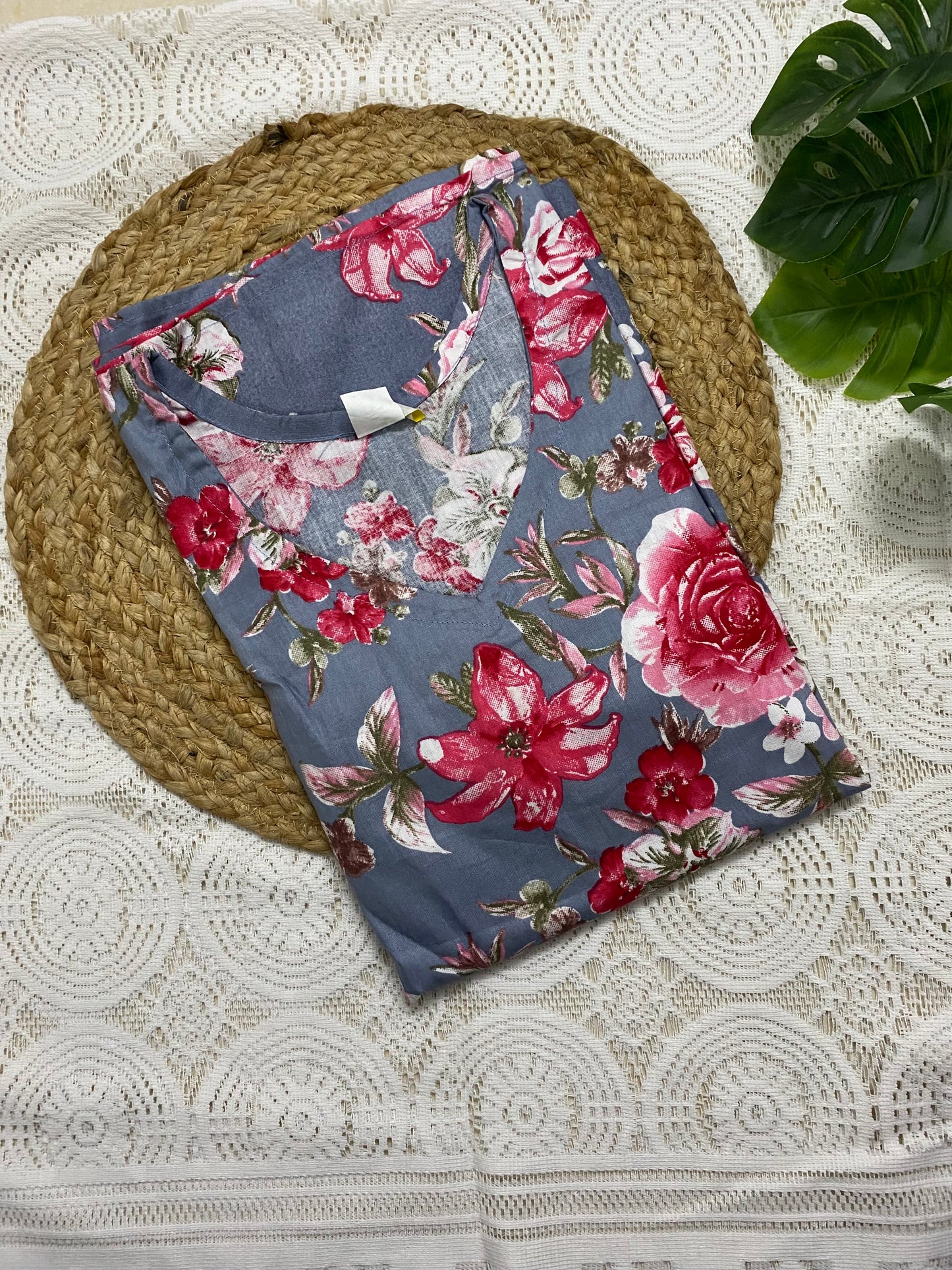 Floral Kaftan Nighty